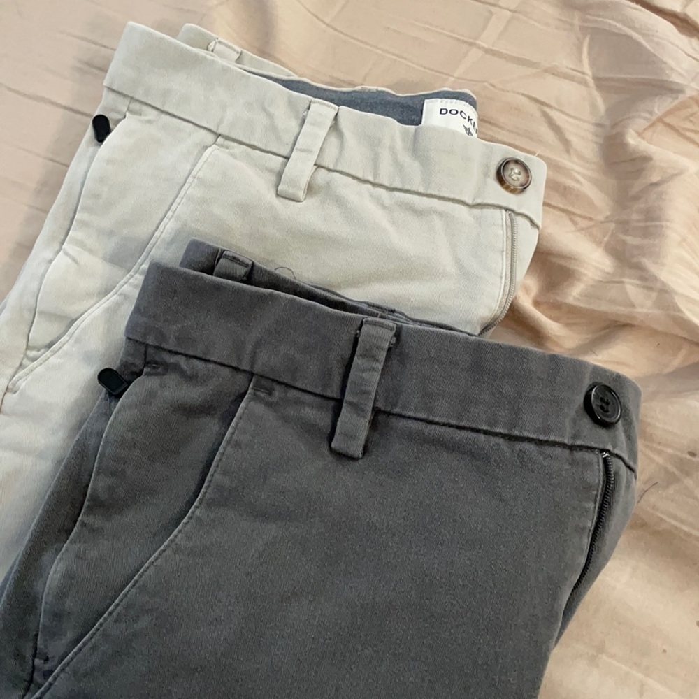 2 pair dockers dress pants